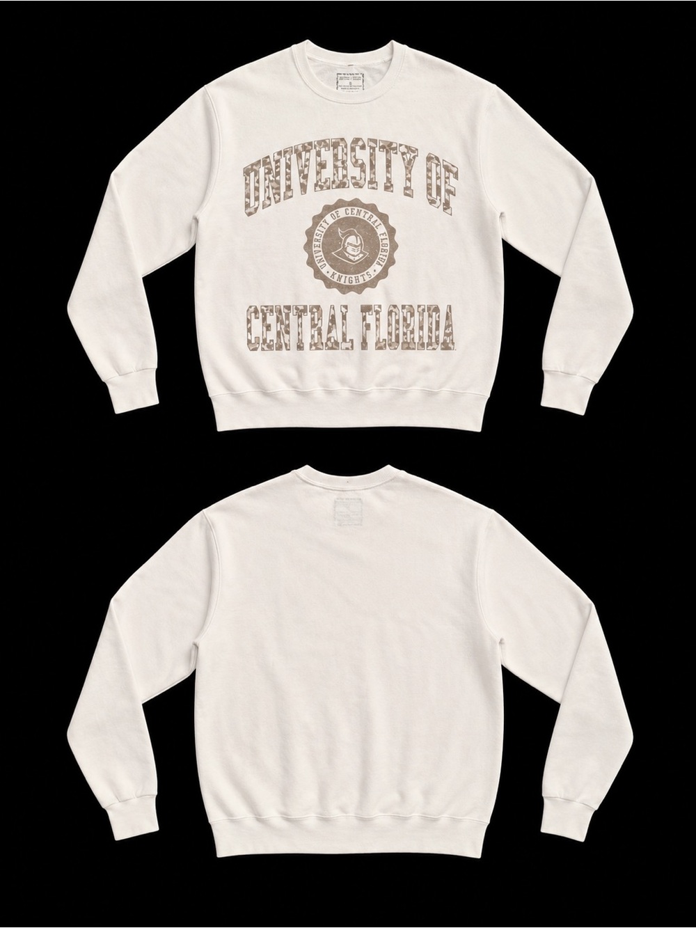 University of Central Florida Crewneck Sweatshirt - White